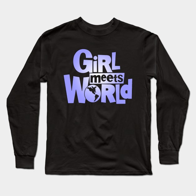 girl meet Long Sleeve T-Shirt by Galian